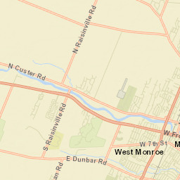 West Monroe Street Map
