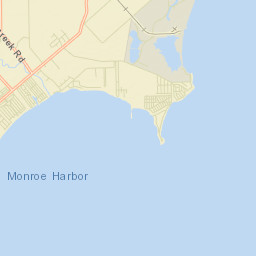 Woodland Beach Street Map