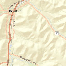 Bradford Street Map