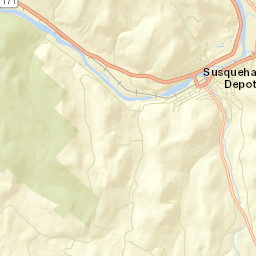 Susquehanna Street Map