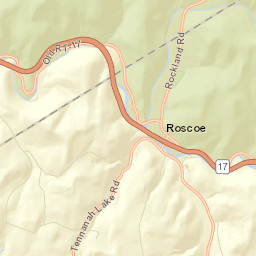 Rockland New York Street Map
