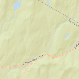 Willowemoc New York Street Map