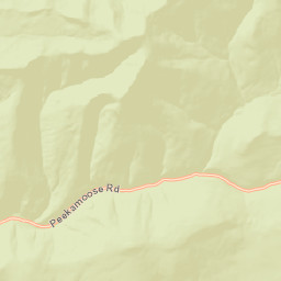 Peekamoose New York Street Map