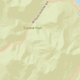 West Shokan New York Street Map