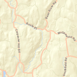 Shekomeko New York Street Map