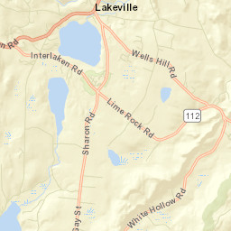 Ore Hill Connecticut Street Map