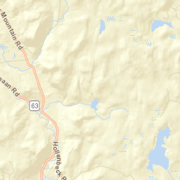 Yelping Hill Connecticut Street Map