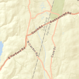 Hampsted Connecticut Street Map