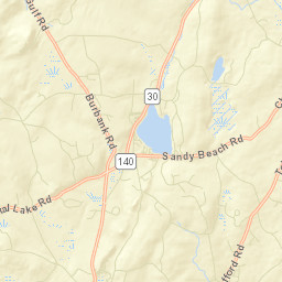 Crystal Lake Connecticut Street Map