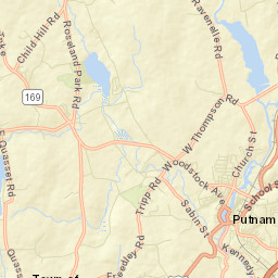 South Woodstock Connecticut Street Map