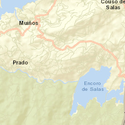 Muiños Street Map