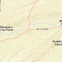 Morales de Valverde Street Map