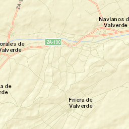 Friera de Valverde Street Map