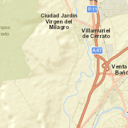 Venta de Baños Street Map