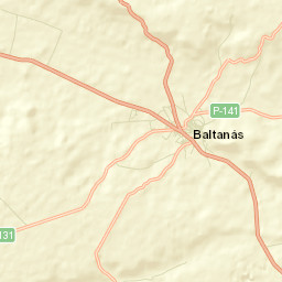 Baltanás Street Map