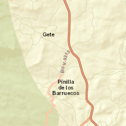 Pinilla de los Barruecos Street Map
