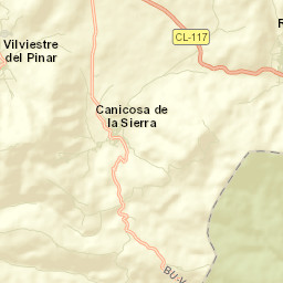 Canicosa de la Sierra Street Map