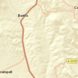 Camporrells Street Map