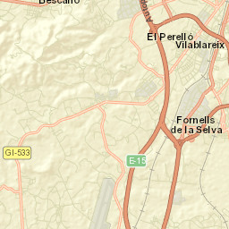 Vilablareix Street Map