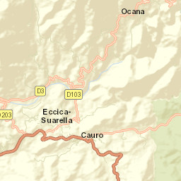 Cauro Street Map