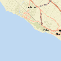 Ladispoli Street Map