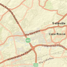 Marco Simone Street Map