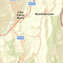 Montelapiano Street Map