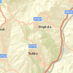 Dogliola Street Map
