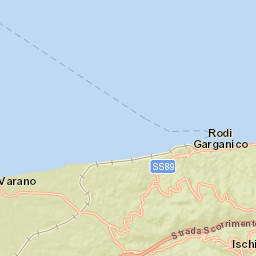 Ischitella Street Map