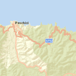 Peschici Street Map