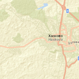 Haskovo Street Map