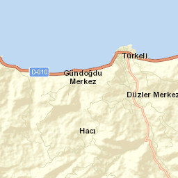 Türkeli Street Map