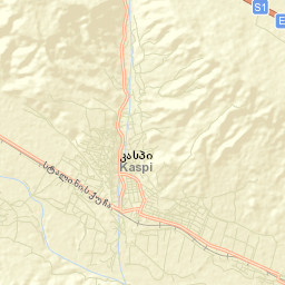 Kaspi Street Map
