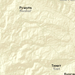 Tabasaranskiy Rayon Street Map