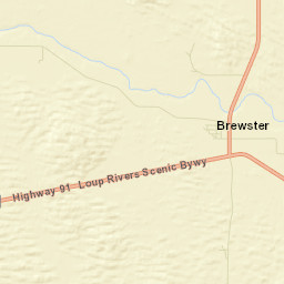 Brewster Street Map