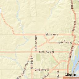 Clinton Street Map