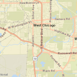 Winfield Street Map