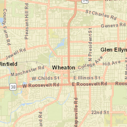 Wheaton Street Map