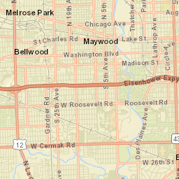 Bellwood Street Map