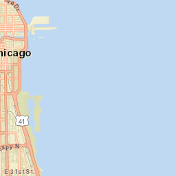 Near South Side Street Map