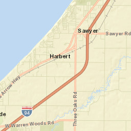 5864-5878 Sawyer Road, Sawyer, MI 49125 Street Map