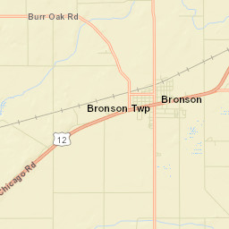 Bronson Street Map