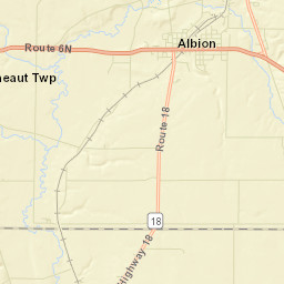 Albion Street Map