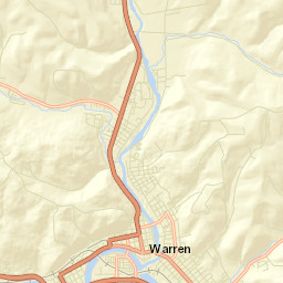 Warren Street Map