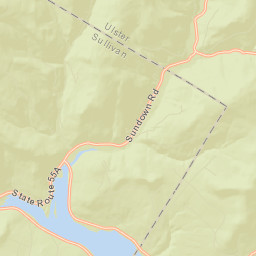 Sundown New York Street Map