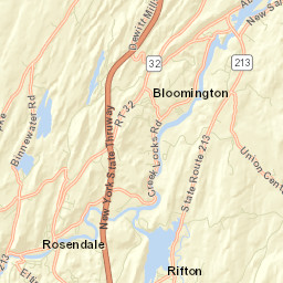 Whiteport New York Street Map