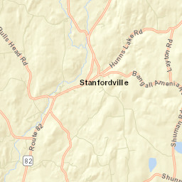 Stanfordville New York Street Map
