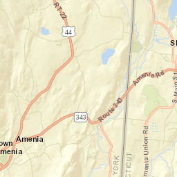 Sharon Connecticut Street Map