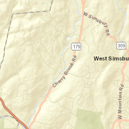 North Canton Connecticut Street Map
