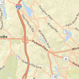 North Providence Street Map